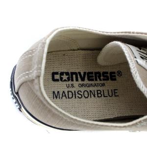 CONVERSE MADISONBLUE ALL STAR スニーカー キャンバス 23.5cm ベージュ 1CL813