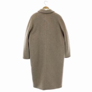 Max Mara 白タグ ETHEL アルパカ カシミヤ チェスターコート 36 グレージュ