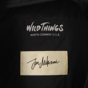 JUN MIKAMI × WILD THINGS ダウンコート キルティング ナイロン ジップアップ フード付き ミドル丈
