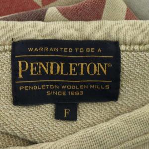 PENDLETON 21SS ジャーナルスタンダードレリューム別注 フレアスウェットプルオーバー カットソー 長袖 コットン F ベージュ