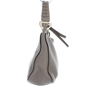 FURLA ワンショルダーバッグ レザー ロゴ グレージュ