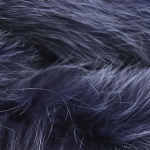 Leilian ブルーフォックススヌード マフラー 紺 ネイビー