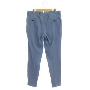 INCOTEX LOW RISE CARROT fit パンツ テーパード ストレッチ 46 青 ブルー