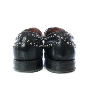 Church's BURWOOD MET シューズ ウィングチップ スタッズ レザー 23cm ブラック