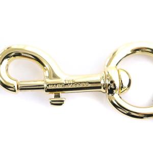 MARC JACOBS ザ ロゴ ウェビング ストラップ バッグストラップ 黒 ブラック ゴールド色