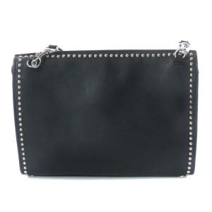 J&M DAVIDSON Elle with Studs ショルダーバッグ ブラック