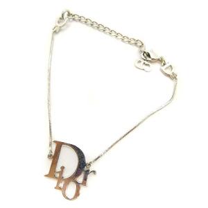 ブレスレット CD ロゴ シルバー色