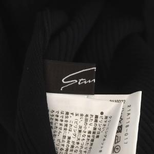 STUNNING LURE 21AW リブニットパンツ イージー 0 ブラック