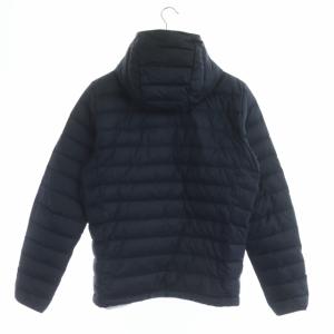 Patagonia Down Sweater Hoody ダウンジャケット ジップアップ フード付き XS 紺 ネイビー