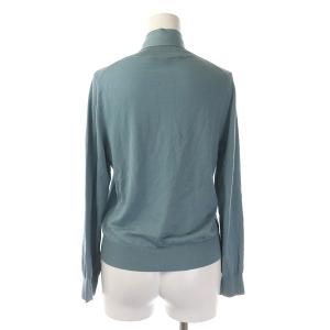 ANAYI 20AW ハイショクウールリボンタイプルオーバー ニット セーター 38 スモークブルー