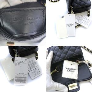 Deuxieme Classe オウレンティ AULENTTI 21AW チェーンミニバッグ ショルダーバッグ ワンショルダー キルティング カーフレザー