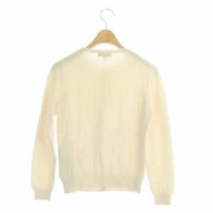 TOCCA 19AW CASHMERE カーディガン ニット 長袖 クルーネック カシミヤ XS イエローベージュ