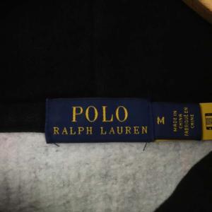 POLO RALPH LAUREN カットソー パーカー 長袖 プルオーバー チェック ポニー刺繍 裏起毛 M 緑 赤 紺 グリーン レッド ネイビー