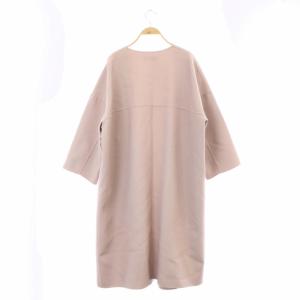 STUNNING LURE 20SS スプリングリバーコート ノーカラー ロング 0 薄ピンク