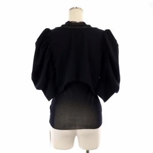 Ameri VINTAGE 22AW 3WAY VOLUME SLEEVE LAYERED TOP トップス 2点セット ボレロ カーディガン 五分袖