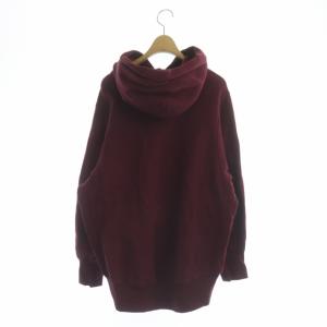 AMERICANA L'Appartement別注 サイドジップ パーカー プルオーバー フード 裏起毛 ボルドー