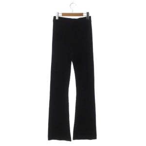EVERYDAY I LIKE 21AW TEX リブレギンス レギパン ニットパンツ ワイド フレア イージー 黒 ブラック