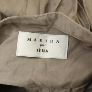 MARIHA 20SS イエナ別注 トリノウタノドレス シャツワンピース 長袖 ロング 36 ライトグレージュ