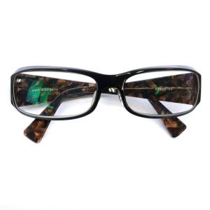 alain mikli 眼鏡 メガネ べっ甲柄 度入り 黒 ブラック 茶色 ブラウン A0322-02