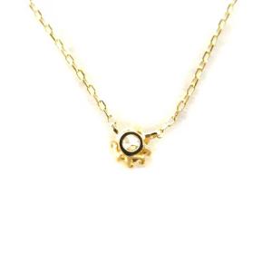 AHKAH ソルティアラウンド ネックレス 1P DIAMOND K18 イエローゴールド