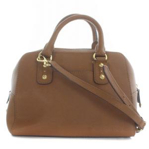 MICHAEL KORS ショルダーハンドバッグ ハンドバッグ 2way レザー ロゴ 茶色 ブラウン