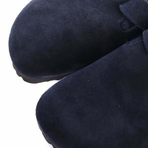 BIRKENSTOCK ボストン VL シアリング Boston VL Shearling サンダル スリッポン UK5 24cm 紺 ネイビー 1020584