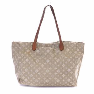 russet トートバッグ ショルダーバッグ ナイロン モノグラム ベージュ 白 ホワイト