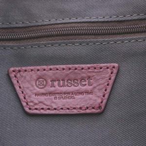 russet トートバッグ ハンドバッグ モノグラム 総柄 ナイロン チャコールグレー RT16D1234950100