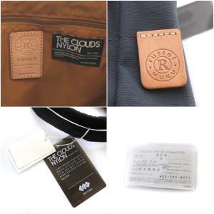 russet THE CLOUDS NYLON トートバッグ ショルダーバッグ 2way ホース キャンバス 黒 ブラック RUZ1082121A0011