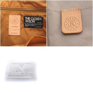 russet THE CLOUDS NYLON WOODLANDER トートバッグ ハンドバッグ キャンバス ホース 茶色 ブラウン CE-613
