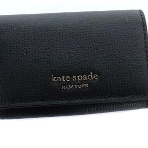 kate spade new york キーケース 6連 レザー 黒 ブラック
