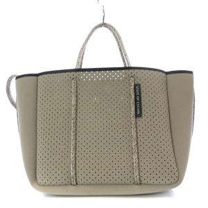 STATE OF ESCAPE ハンドバッグ ショルダーバッグ 2way ネオプレン ポーチ付き グレー