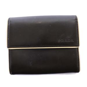 フラップウォレット コインケース 財布 二つ折り 黒 ブラック