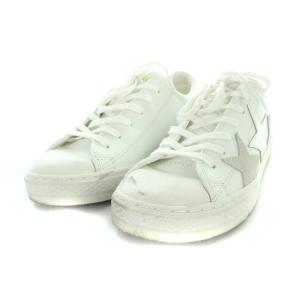 CONVERSE ALL STAR COUPE TRIOSTAR OX スニーカー レザー 23cm 白 ホワイト 31303540