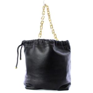 Deuxieme Classe CELERI 22SS MEDIUM POUCH ハンドバッグ ブラック