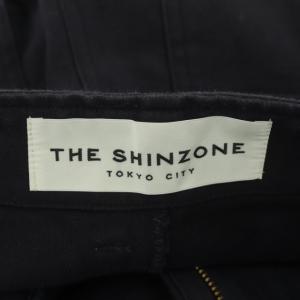 Shinzone ベイカーパンツ テーパード ジッパーフライ コットン 32 パープル