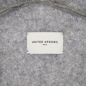 UNITED ARROWS ラクーン ロング カーディガン 長袖 グレー
