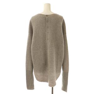 L'Appartement 20AW THERMAL KNIT ニット セーター 長袖 カシミヤ混 グレージュ