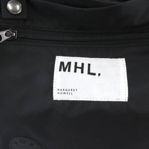 PORTER 吉田カバン ×MHL 22AW BUCKET SHOULDER BAG ナイロン ブラック