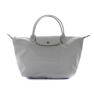Longchamp トートバッグ ショルダーバッグ 2way ナイロン グレー