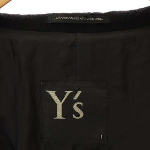 Y's 18AW ステンカラーコート 1 黒