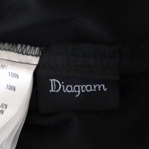 Diagram GRACE CONTINENTAL 22SS キカレースキャミワンピース ロング タイト 36 黒 ブラック