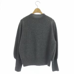 CELFORD 21AW ニット カットソー 肩スリット カシミヤ プルオーバー ハイネック 長袖 38 グレー