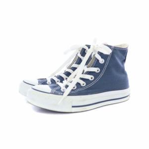 CONVERSE キャンバスオールスターハイ CANVAS ALL STAR HI ハイカットスニーカー シューズ 22.5cm 青 ブルー