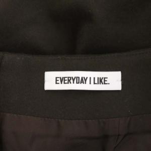 EVERYDAY I LIKE 21AW フレアスカート ウール カシミヤ混 ロング 36 茶 ブラウン