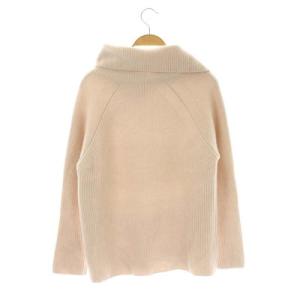 ANAYI ウール タートルネック ニット セーター 長袖 プルオーバー 38 ライトベージュ