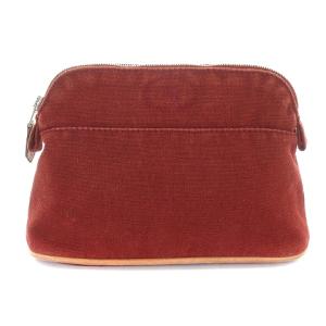 ボリード ポーチ キャンバス 赤 レッド OH