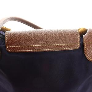 Longchamp ルプリアージュ トートバッグ ナイロン 紫 パープル