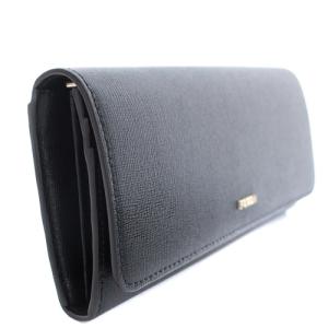 FURLA バビロン 長財布 ロゴ レザー 黒 ブラック
