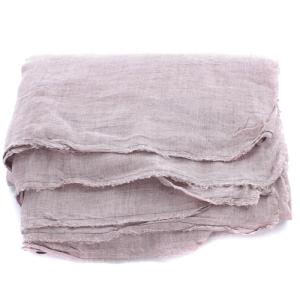 Faliero Sarti ストール フリンジ カシミヤ混 紫 パープル